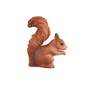 Figura de ardilla realista de la colección Mojo para decoración de estanterías y escritorios.