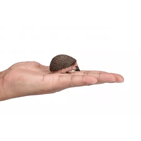 Figura detallada de erizo de juguete Mojo realista para coleccionistas y proyectos educativos.