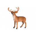 Figura decorativa realista de venado de cola blanca de la colección Mojo