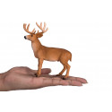 Figura decorativa realista de venado de cola blanca de la colección Mojo