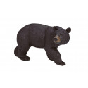 Figura realista de oso negro americano para coleccionistas y juego educativo.