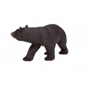 Figura realista de oso negro americano para coleccionistas y juego educativo.