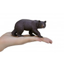 Figura realista de oso negro americano para coleccionistas y juego educativo.