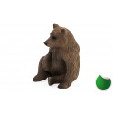Figura detallada y realista de cachorro de oso de juguete para coleccionistas y niños