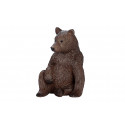 Figura detallada y realista de cachorro de oso de juguete para coleccionistas y niños