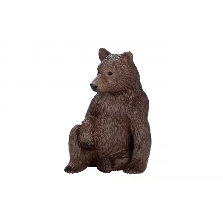 Figura detallada y realista de cachorro de oso de juguete para coleccionistas y niños