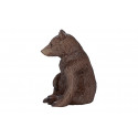 Figura detallada y realista de cachorro de oso de juguete para coleccionistas y niños