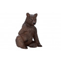 Figura detallada y realista de cachorro de oso de juguete para coleccionistas y niños