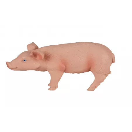 Cerdito decorativo de diseño compacto para estanterías, escritorios y decoración del hogar.