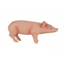 Cerdito decorativo de diseño compacto para estanterías, escritorios y decoración del hogar.