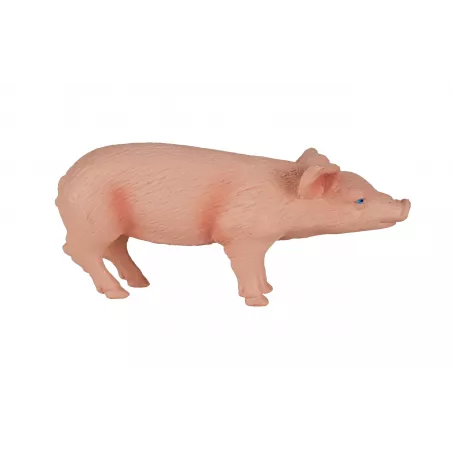 Cerdito decorativo de diseño compacto para estanterías, escritorios y decoración del hogar.