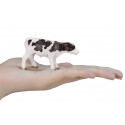 Ternero Holstein de pie | Bovino lechero 7x4x2 cm