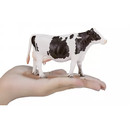 Figura realista de vaca Holstein de Mojo, ideal para coleccionistas, juego educativo y dioramas.