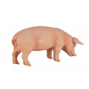 Figura de cerdo comiendo de la colección Mojo, adorno decorativo para estantería y escritorio.