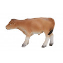 Figura detallada de ternero Jersey para coleccionismo y maquetas de granja.