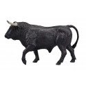 Escultura detallada de toro español, figura decorativa que simboliza fuerza y tradición.