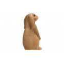 Figura decorativa realista de conejo sentado de la colección Mojo
