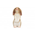 Figura decorativa realista de conejo sentado de la colección Mojo