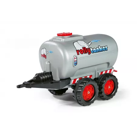 Cisterna Gris 2 ejes para tractor a pedales