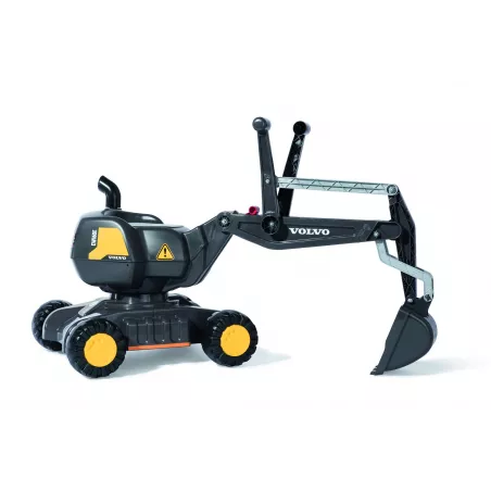Excavadora de juguete Volvo EW160 Rolly Toys para niños con brazo articulado