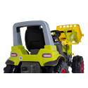 Tractor de pedales CLAAS Arion 660 con pala cargadora delantera para niños