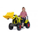 Tractor de pedales CLAAS Arion 660 con pala cargadora delantera para niños