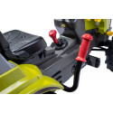 Tractor de pedales CLAAS Arion 660 con pala cargadora frontal y neumáticos de juguete para niños