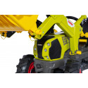 Tractor de pedales CLAAS Arion 660 con pala cargadora frontal y neumáticos de juguete para niños