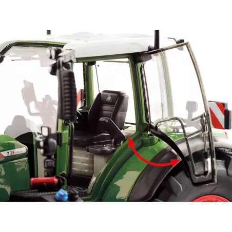 Tractor Fendt 724 Vario a escala 1:32 con cargador frontal Cargo 6.100, réplica detallada de colección.