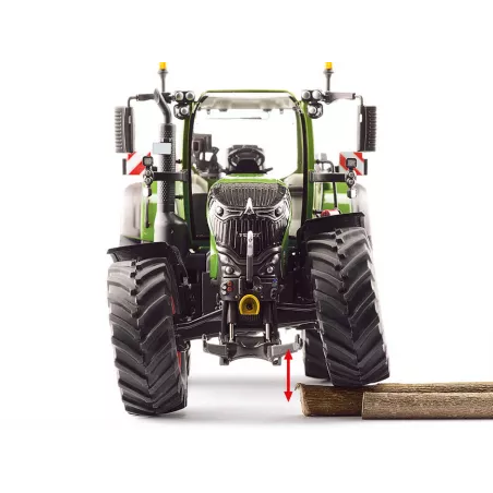 Tractor Fendt 724 Vario a escala 1:32 con cargador frontal Cargo 6.100, réplica detallada de colección.