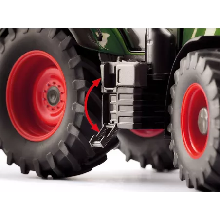 Tractor Fendt 724 Vario a escala 1:32 con cargador frontal Cargo 6.100, réplica detallada de colección.