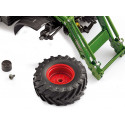 Tractor Fendt 724 Vario a escala 1:32 con cargador frontal Cargo 6.100, réplica detallada de colección.