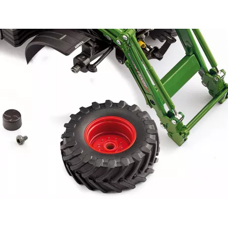 Tractor Fendt 724 Vario a escala 1:32 con cargador frontal Cargo 6.100, réplica detallada de colección.