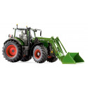 Tractor Fendt 724 Vario a escala 1:32 con cargador frontal Cargo 6.100, réplica detallada de colección.