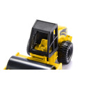 Rodillo compactador de juguete Siku 0895 de metal y plástico resistente