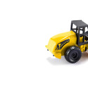 Rodillo compactador de juguete Siku 0895 de metal y plástico resistente