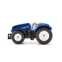 Tractor de juguete New Holland T7.315 a escala fabricado en metal y plástico resistente.