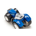 Tractor de juguete New Holland T7.315 a escala fabricado en metal y plástico resistente.