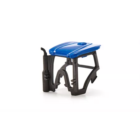 Tractor de juguete New Holland T7.315 a escala fabricado en metal y plástico resistente.