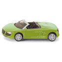 Coche de juguete Audi R8 Spyder en miniatura de metal y plástico