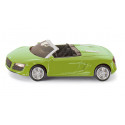 Coche de juguete Audi R8 Spyder en miniatura de metal y plástico