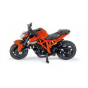 Moto de juguete KTM Super Duke R 1290 en miniatura de metal y plástico