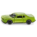 Coche de juguete Dodge Challenger SRT Hellcat de metal y plástico con puertas abribles