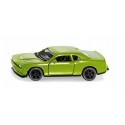 Coche de juguete Dodge Challenger SRT Hellcat de metal y plástico con puertas abribles