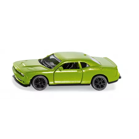 Coche de juguete Dodge Challenger SRT Hellcat de metal y plástico con puertas abribles