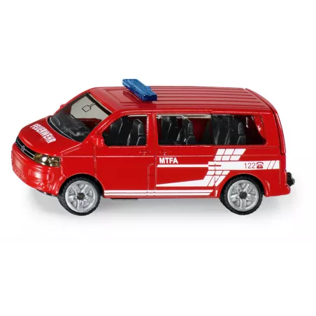 Vehículo de mando de bomberos 112 Siku a escala 1:87 en metal y plástico