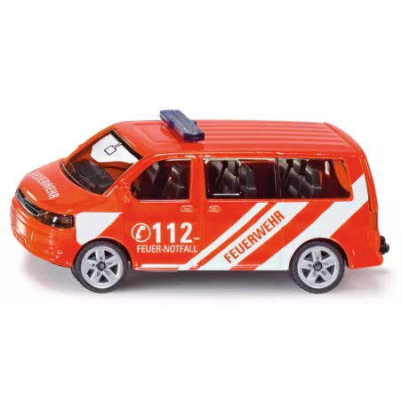 Vehículo de mando de bomberos 112 Siku a escala 1:87 en metal y plástico