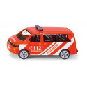 Vehículo de mando de bomberos 112 Siku a escala 1:87 en metal y plástico