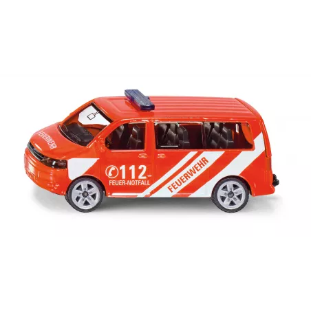 Vehículo de mando de bomberos 112 Siku a escala 1:87 en metal y plástico