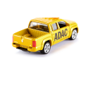 Coche de juguete VW ADAC de metal y plástico con puertas que se abren